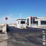 accesso veicolare con barriera zse